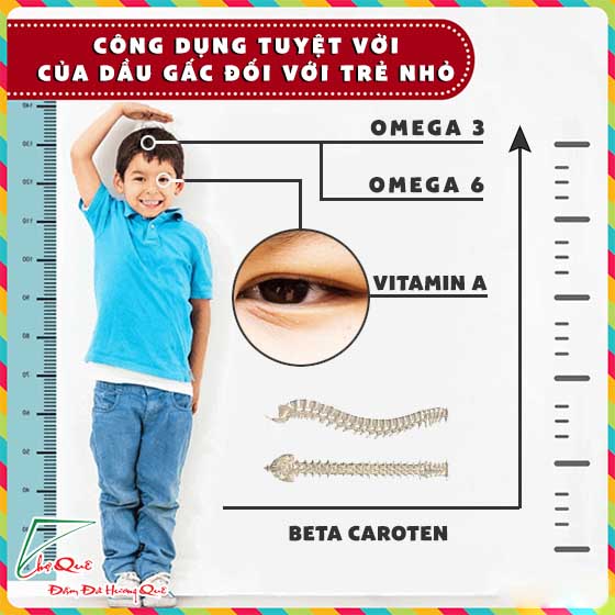 Chăm sóc bé yêu bằng tinh dầu gấc tự làm